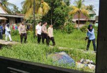 Resmikan Dimulainya Bedah Rumah Warga, Lurah Sungailais Puji Sinergi Polrestabes-Baznas