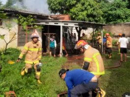 Respons Cepat Camat IT II Susanto Umar, Api di Lima Ilir Berhasil Dipadamkan