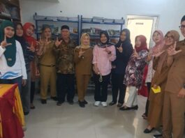 Rosmala Dewi Sambut Studi Tiru, Perpustakaan dan Posbankum Lima Ilir Jadi Percontohan
