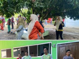 Senam Bersama di Kediaman H. Jamakudin, Camat Kertapati Dorong Hidup Sehat