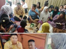 Duka di Kemas Rindo, Camat Kertapati Serahkan Santunan untuk Keluarga Korban