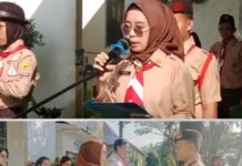 Ka Kwarran Kertapati Beri Semangat Kontingen Jambore Kota Palembang