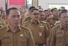Amiruddin Sandy Hadiri Rakor Camat dan Launching Sensus Ekonomi Sumsel 2026