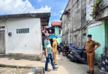 Akselerasi Infrastruktur, Lurah 12 Ulu Kawal Langsung Proyek Jalan dan Drainase