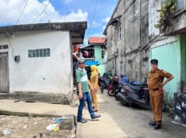 Akselerasi Infrastruktur, Lurah 12 Ulu Kawal Langsung Proyek Jalan dan Drainase