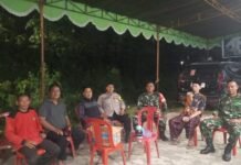 Patroli Malam Takbiran, Lurah Sentosa Cek Keamanan Hewan Kurban di Masjid dan Musholla