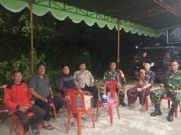 Patroli Malam Takbiran, Lurah Sentosa Cek Keamanan Hewan Kurban di Masjid dan Musholla
