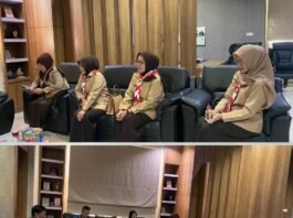 Kasi PMK Kertapati Terima Kunjungan Guru SD dalam Agenda Koordinasi Pendidikan