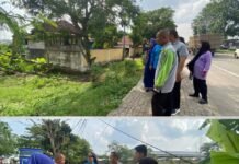 Lurah Keramasan Bersama Kecamatan Kertapati Dampingi Kegiatan ANTI MAGER