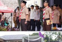 Plt Camat Kertapati Ikuti Upacara Penutupan Jambore Tingkat Kota