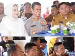 Camat dan Lurah se-Kertapati Hadiri Pelepasan Kapolsek AKP Angga Kurniawan
