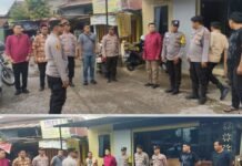 Camat Kertapati dan Lurah Kertapati Dukung Razia Miras Bersama Polsek