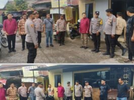 Camat Kertapati dan Lurah Kertapati Dukung Razia Miras Bersama Polsek