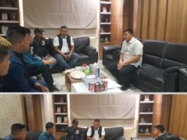 Plt Camat Kertapati Terima Kunjungan PMPB Bahas Persiapan Pelantikan