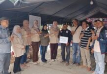 Aksi Kemanusiaan Lintas Wilayah, Lurah Lima Ilir Gandeng Elemen Masyarakat Ringankan Beban Korban Kebakaran