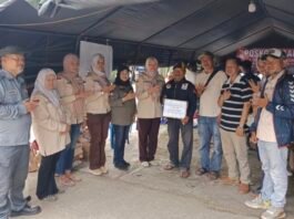 Aksi Kemanusiaan Lintas Wilayah, Lurah Lima Ilir Gandeng Elemen Masyarakat Ringankan Beban Korban Kebakaran