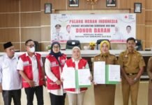 Donor Darah Massal, Camat Seberang Ulu II Dorong Solidaritas Warga dan Sinergi PMI