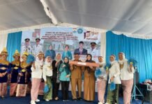 Kader Kelurahan 9-10 Ulu Unjuk Gigi di Lomba Hari Jadi Kota Palembang Kecamatan Jakabaring