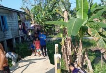Wujudkan Lingkungan Bersih, Lurah Karyajaya Turun Langsung Pimpin Gotong Royong
