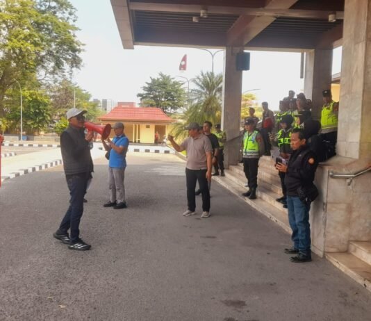 Diduga Dikriminalisasi Perusahaan, Massa POSE RI Tuntut Keadilan Lahan untuk Warga Belani