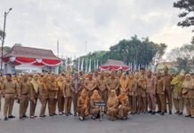 Ikuti Apel Bersama di Rumah Dinas Wali Kota, Camat Jakabaring Tegaskan Komitmen Pelayanan Publik
