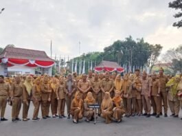 Ikuti Apel Bersama di Rumah Dinas Wali Kota, Camat Jakabaring Tegaskan Komitmen Pelayanan Publik