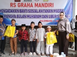 Momentum Muharam dan Libur Sekolah, RS Graha Mandiri Gelar Bakti Sosial Khitanan Massal untuk 100 Anak
