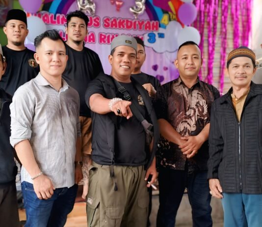 Momen Hangat, Keluarga Besar SSKS Hadiri Ulang Tahun Anak Ketua DPP Kiagus Safrizal