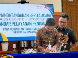 Libatkan Advokat dalam FGD, PTTUN Palembang Tuai Apresiasi Andre Macan atas Komitmen Tingkatkan Kualitas Layanan