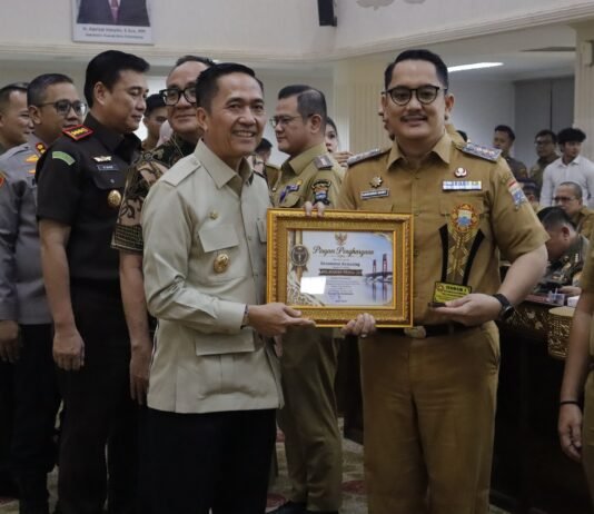 Camat Kemuning Raih Juara 1 Penilaian Pelayanan Publik Kota Palembang Tahun 2026, Predikat Pelayanan Prima (A)